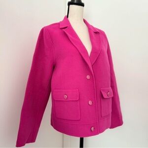 Talbots Women's Pink Wool Jacket size 16